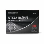 Motorradbatterie AGM 12V 7Ah OUTDO UTX7A-BS(MF) - Kompatibel Yuasa YTX7A-BS / GTX7A-BS / ETX7A-BS