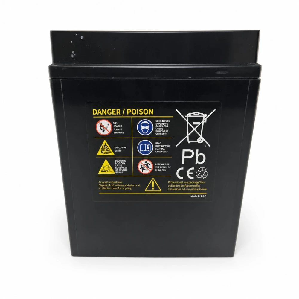 Motorradbatterie AGM 12V 9Ah OUTDO YB9-BS(MF) - Kompatibel Yuasa YB9-B / GS GM9Z-3B-1 / GS YB9-B / 12N9-4B-1 (flooded)