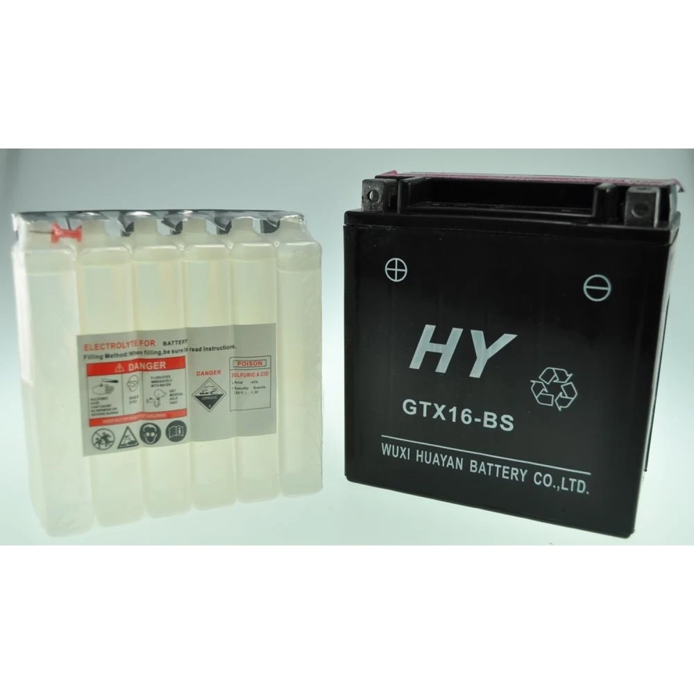 Motorradbatterie YTX16-BS: Leistung und Haltbarkeit für Ihr Motorrad