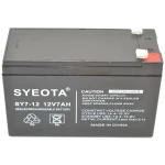 12V 7Ah Bleiakku wiederaufladbar SY7-12 für Alarmanlagen, USV und mehr
