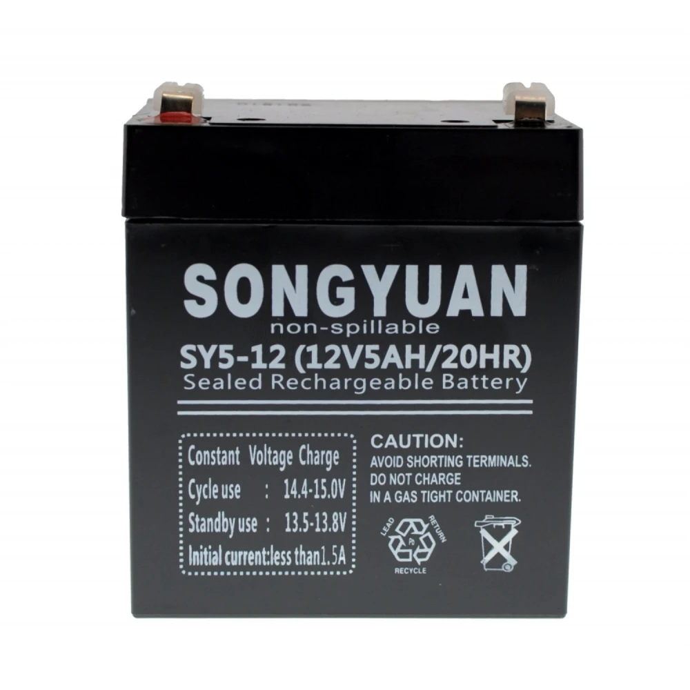 Wiederaufladbarer versiegelter Bleiakku 12V 5Ah SY5-12 für USV, SAI und E-Scooter