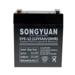 Wiederaufladbarer versiegelter Bleiakku 12V 5Ah SY5-12 für USV, SAI und E-Scooter