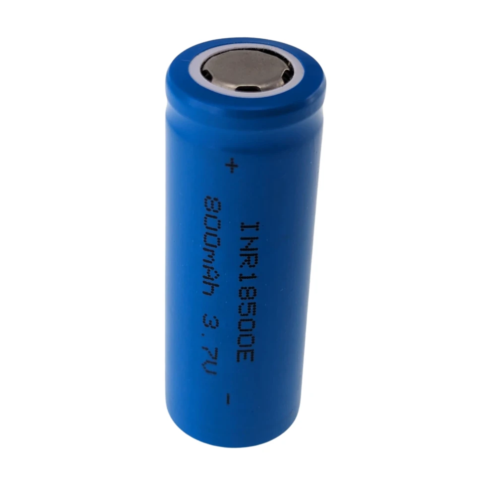 Wiederaufladbarer Akku 18500 800mAh 3,7V Li-Ion für tragbare Geräte
