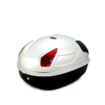 Fahrrad-Helmkoffer 17L weiß JZH-818 für 1 Helm