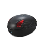 Fahrrad-Helmkoffer 17L schwarz JZH-818 für 1 Helm mit Schloss