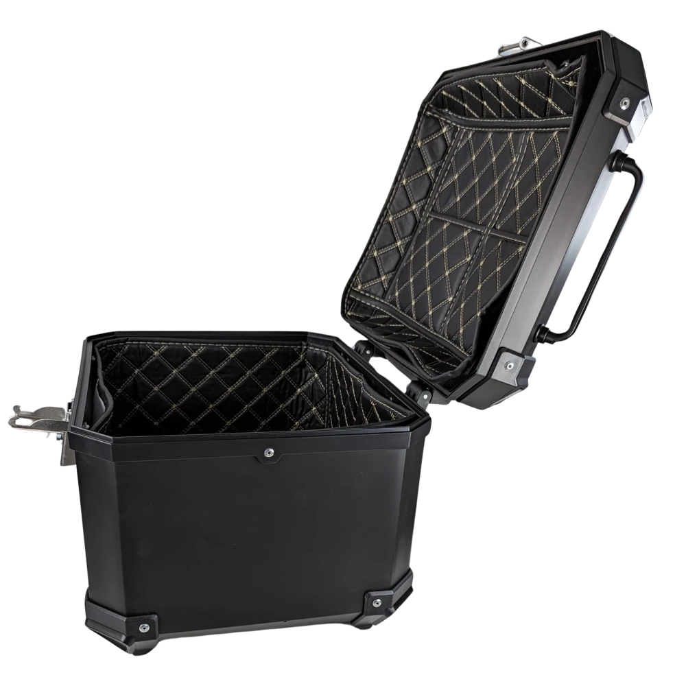 Universales Motorrad-Topcase 45L - Helmkoffer für 1 Helm