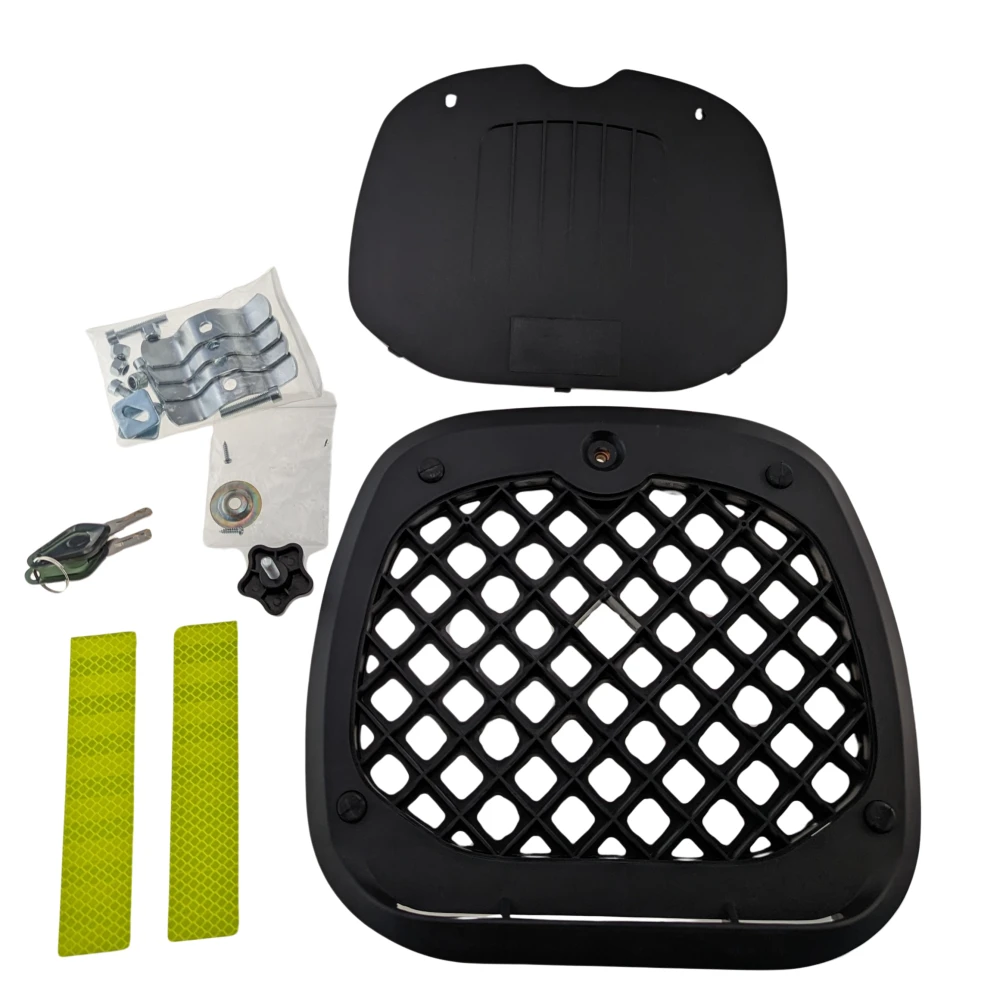 Universales Motorrad-Topcase 45L - Helmkoffer für 1 Helm