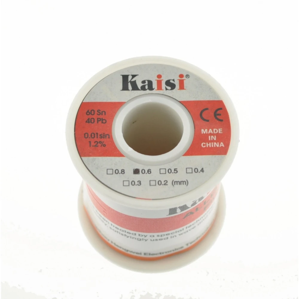 Kaisi Lötzinn 0,6 mm 150 g für Elektronik-Lötarbeiten