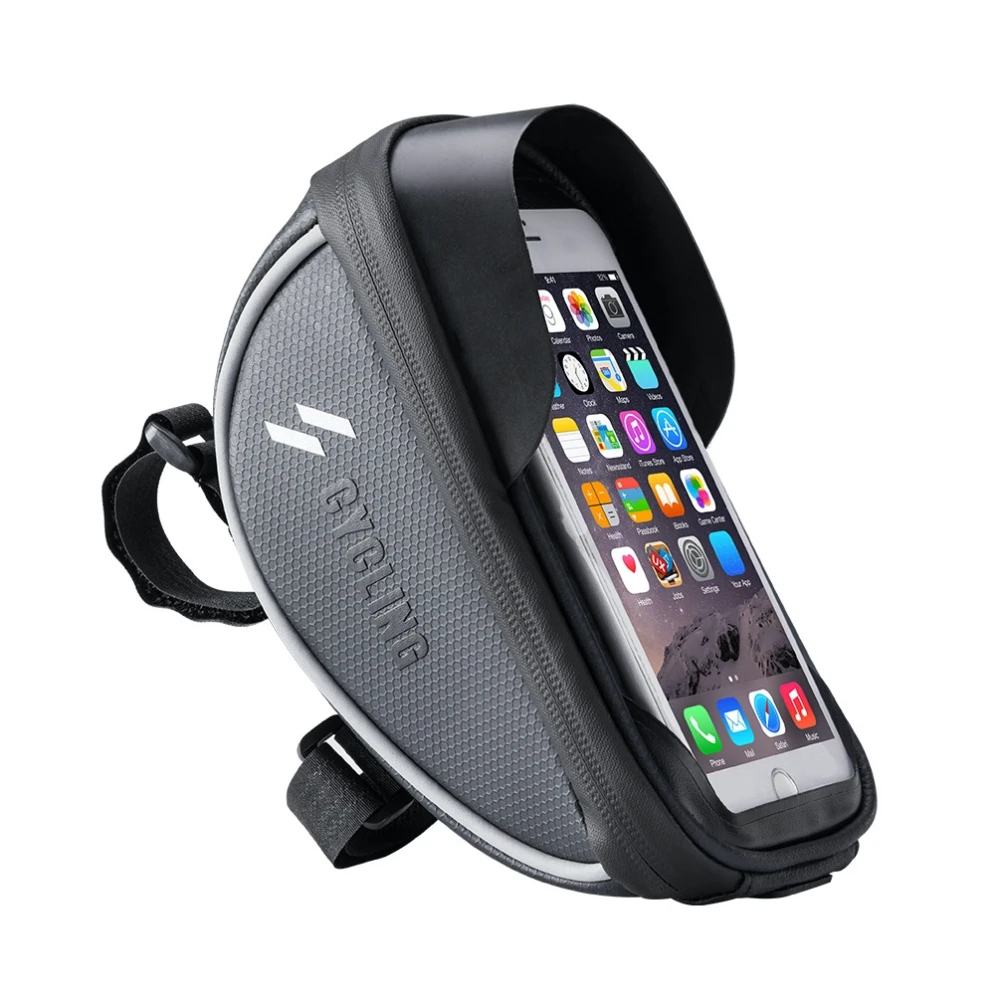 Fahrrad-Handytasche mit Touchscreen und Sonnenblende 0,5L
