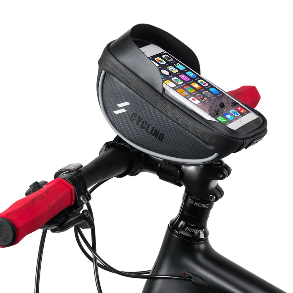 Fahrrad-Handytasche mit Touchscreen und Sonnenblende 0,5L