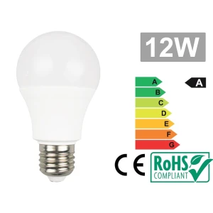 LED-Lampe E27 12W 3000K mit warmweißem Licht und niedrigem Verbrauch