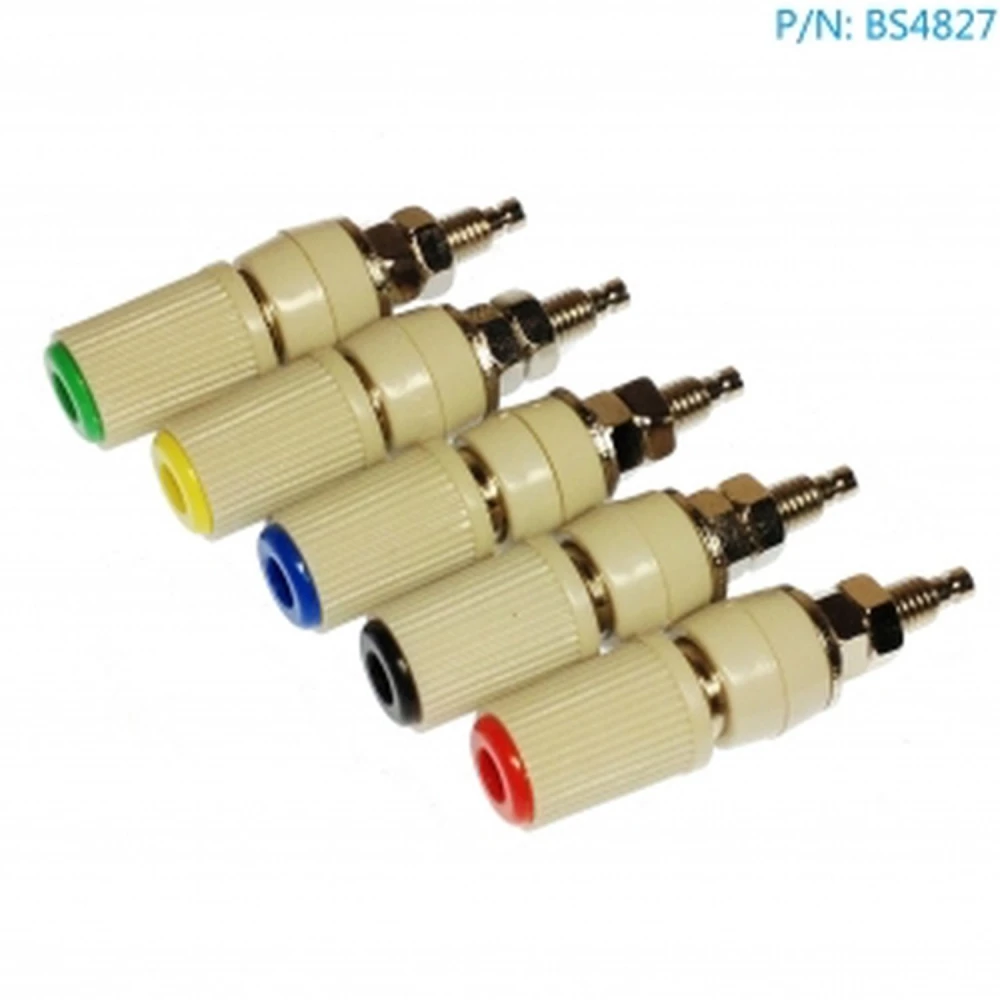 BS4827 2er Pack 4mm Buchsen Rot-Schwarz Amass für Panel