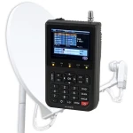 Medidor digital Satlink WS6902 para orientación de antenas parabólicas