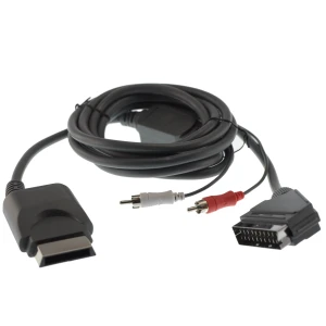 Xbox 360 AV-Kabel mit RGB-Anschluss und Stereo-Audioausgang