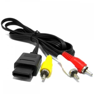 Nintendo 64 AV-Kabel kompatibel mit N64, SNES, NGC und Gamecube