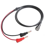 RG58 Koaxialkabel BNC-Stecker auf Bananenstecker, 140 cm