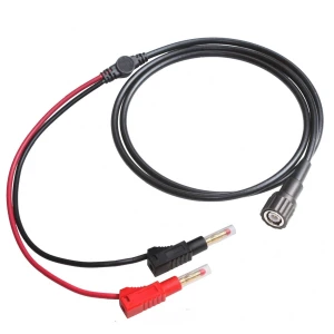 RG58 Koaxialkabel BNC-Stecker auf Bananenstecker, 140 cm