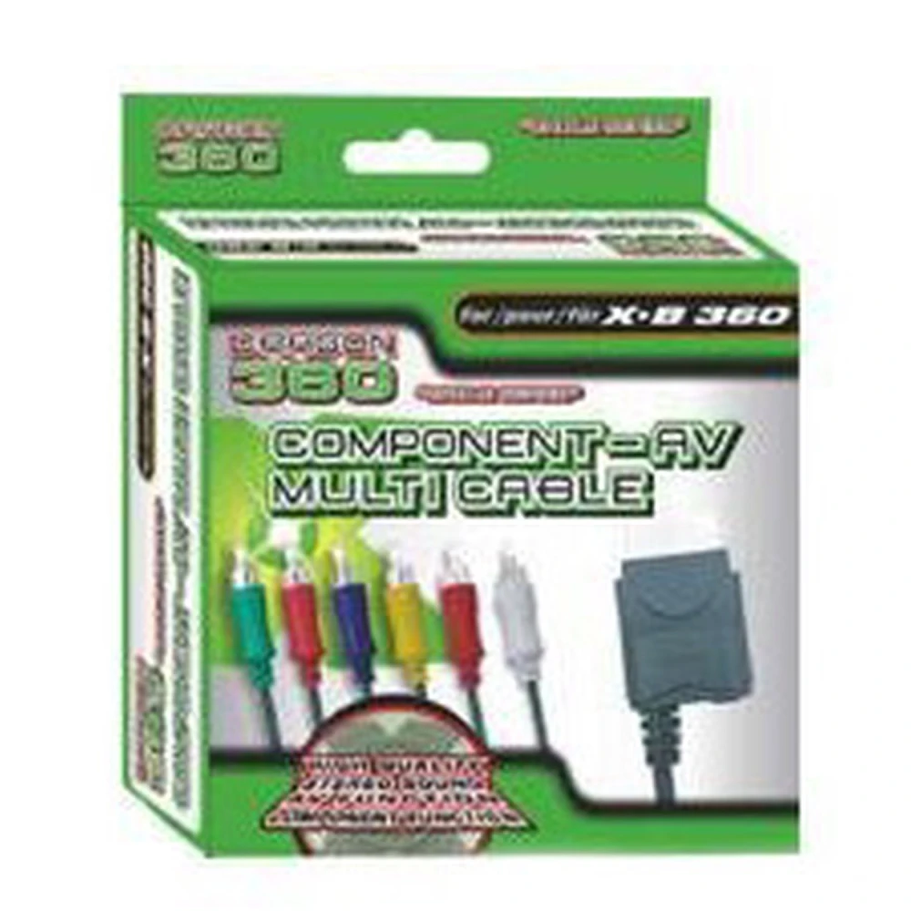 Multi Component-AV-Kabel für Xbox 360 – bessere Bildqualität