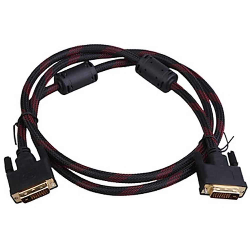 DVI-Kabel 24-polig, 5 Meter lang für HD-Verbindung