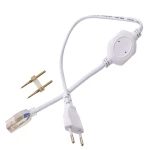 Netzanschlusskabel für LED-Streifen 220V AC mit IP65-Schutz