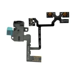 Audio-Flexkabel iPhone 4 Schwarz - Originalersatz für Reparatur