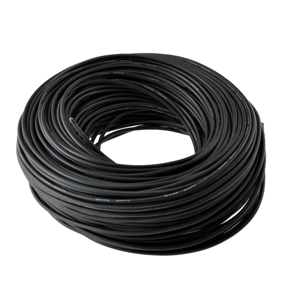 Flexibles 12AWG Silikonkabel, hitzebeständig bis 200 °C und 600V für den professionellen Einsatz