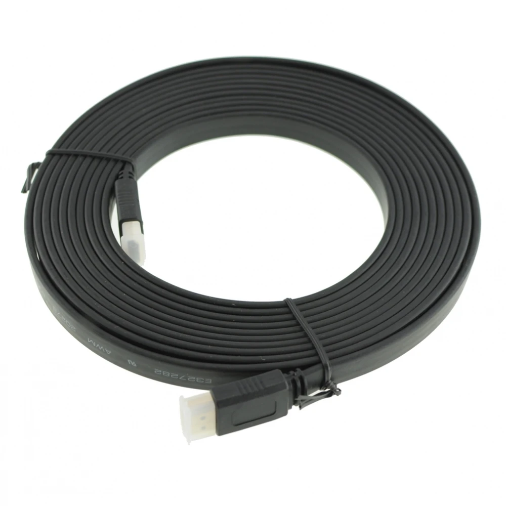 5 m flaches HDMI-Kabel für PS3 und Xbox360 mit High Speed 1.4