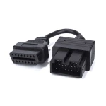 Kia OBD1-OBD2 Kabel: Diagnoseadapter 20Pin auf 16Pin kompatibel mit KIA