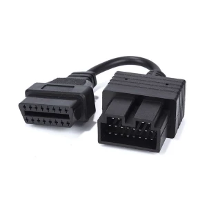 Kia OBD1-OBD2 Kabel: Diagnoseadapter 20Pin auf 16Pin kompatibel mit KIA