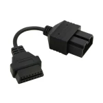 Kia OBD1-OBD2 Kabel: Diagnoseadapter 20Pin auf 16Pin kompatibel mit KIA