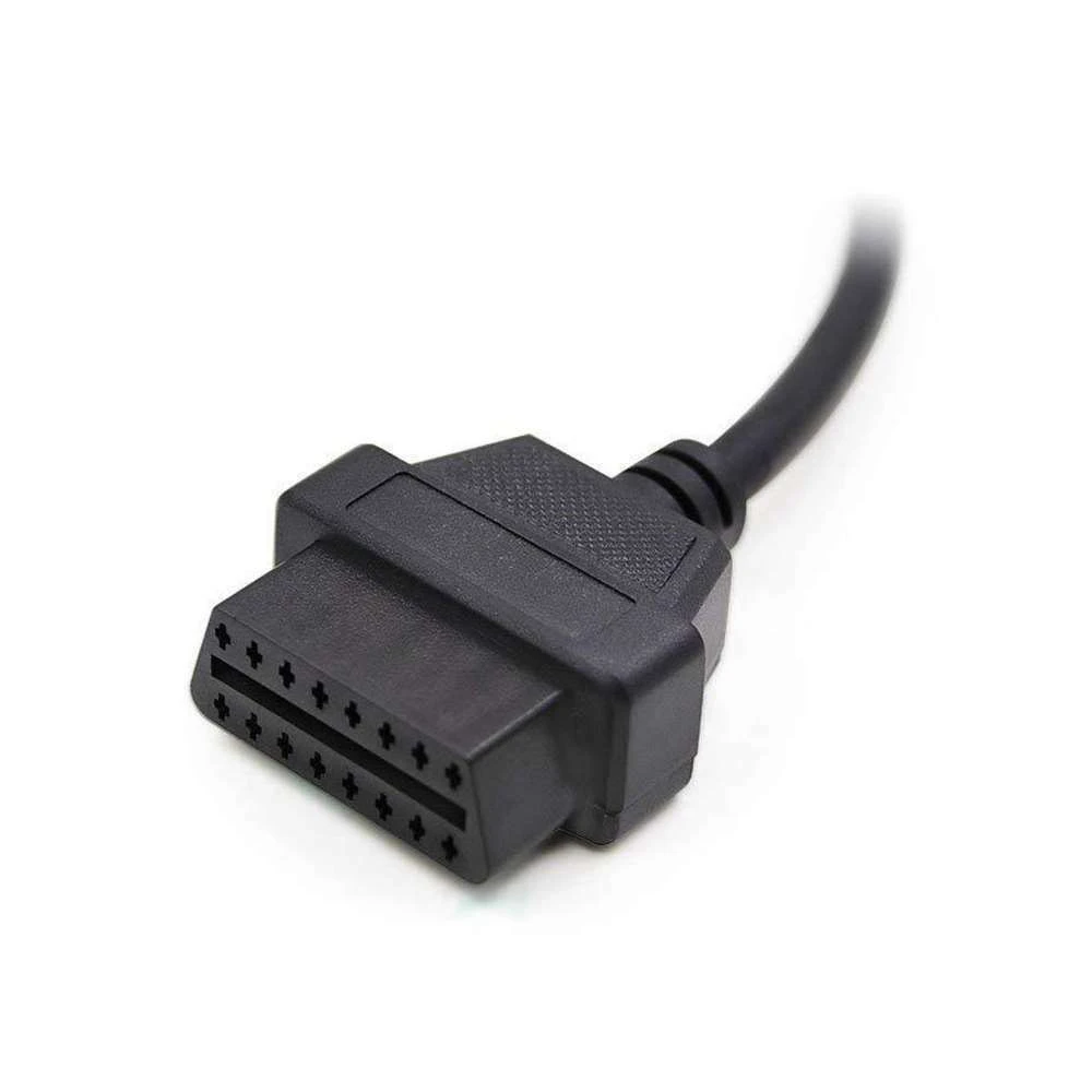 Kia OBD1-OBD2 Kabel: Diagnoseadapter 20Pin auf 16Pin kompatibel mit KIA