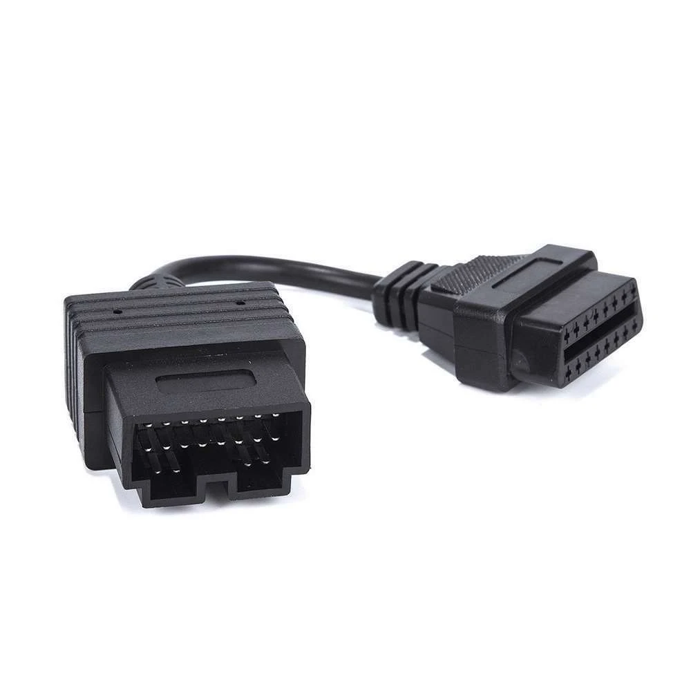 Kia OBD1-OBD2 Kabel: Diagnoseadapter 20Pin auf 16Pin kompatibel mit KIA