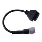 OBD2-Adapterkabel 6 Pin auf 16 Pin für Suzuki Motorrad