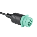 OBD2 9-Pin auf 16-Pin Kabel für Cummins Lkw – Profi-Diagnoseadapter