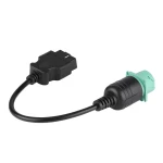 OBD2 9-Pin auf 16-Pin Kabel für Cummins Lkw – Profi-Diagnoseadapter