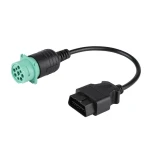 OBD2 9-Pin auf 16-Pin Kabel für Cummins Lkw – Profi-Diagnoseadapter