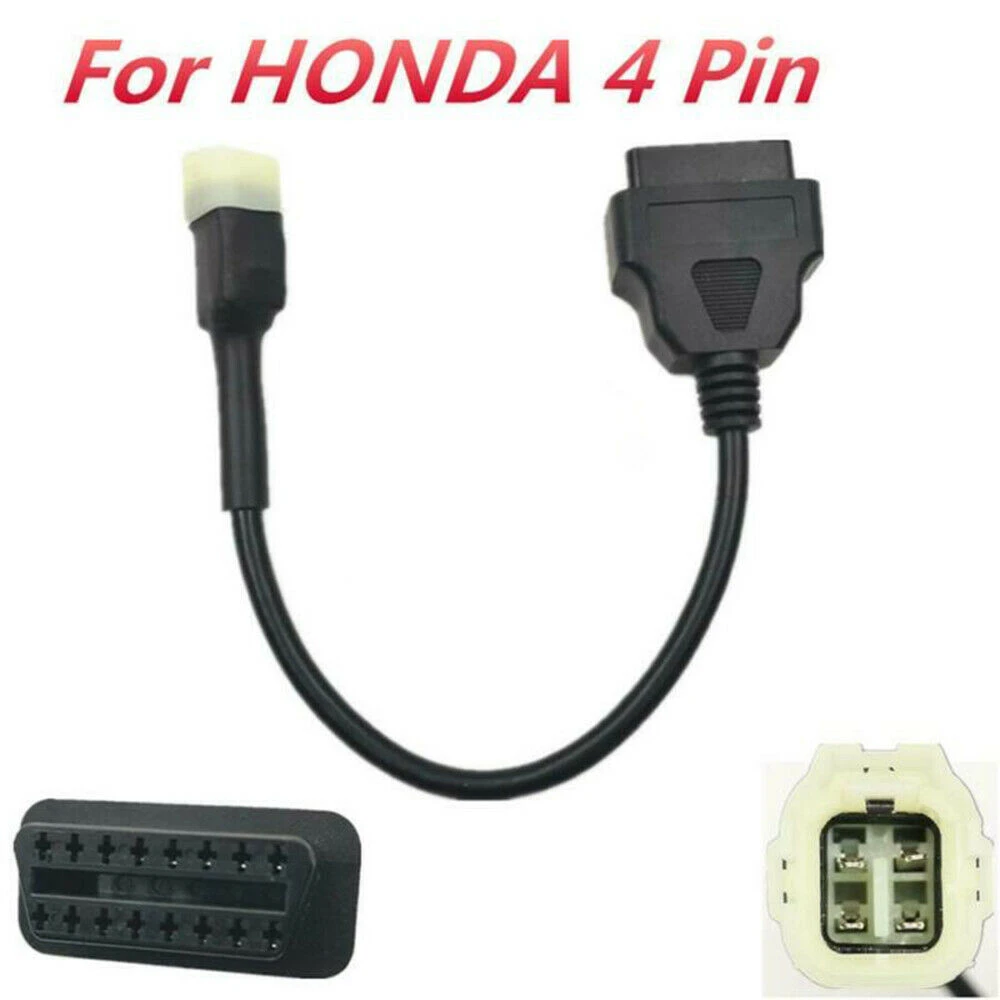 OBD2-auf-4-Pin-Kabel für Honda Motorrad - Hochwertiger Diagnoseadapter