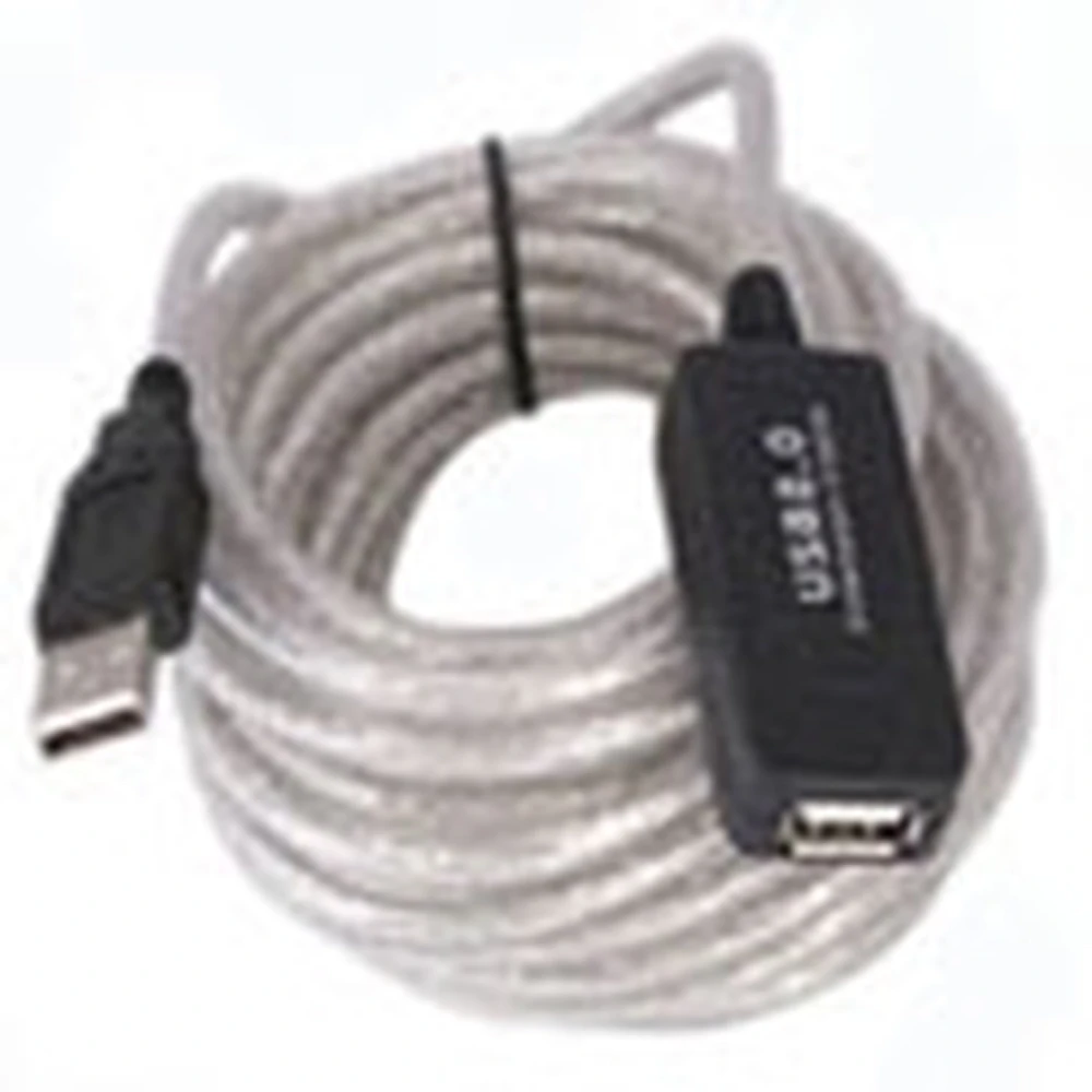 Aktives USB 2.0 Verlängerungskabel 5 Meter für zuverlässige Verlängerung