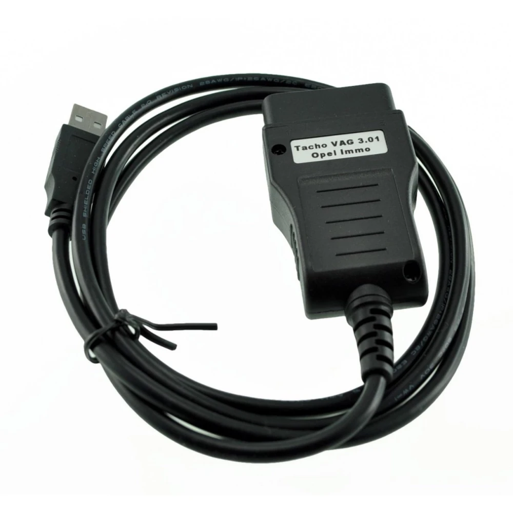 Vag Tacho 3.01 Opel Immo Airbag Kabel für Kfz-Diagnose und Codierung
