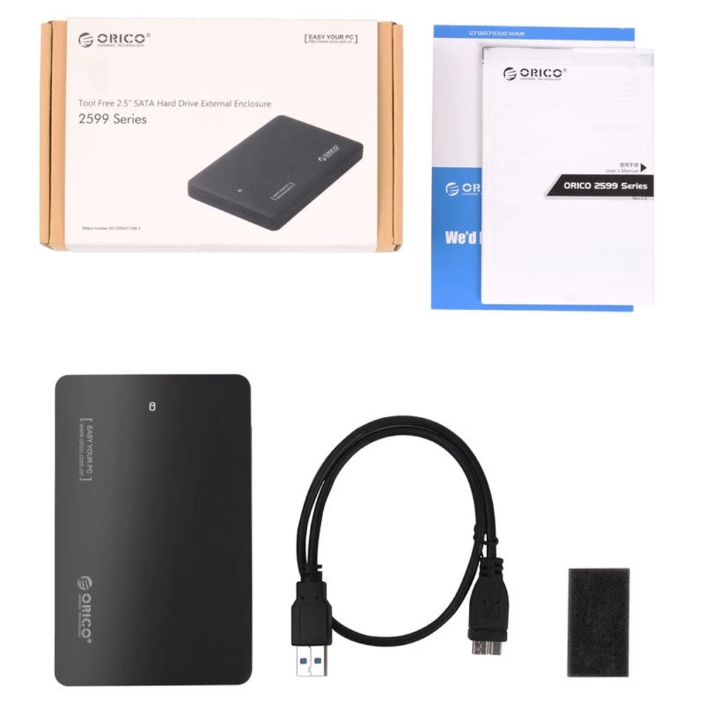 Orico USB 3.0 Festplattengehäuse für 2,5 Zoll SATA