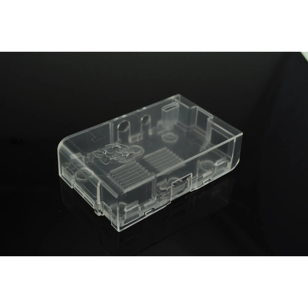 Transparentes Raspberry Pi Gehäuse kompatibel mit Modellen A und B