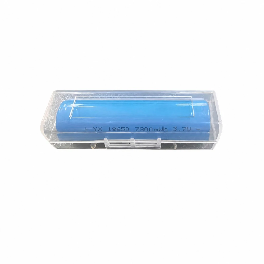 Akkubox 1× 18650 Transparenter Kunststoff Staubschutz Einzelschutz