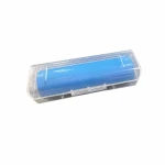 Akkubox 1× 18650 Transparenter Kunststoff Staubschutz Einzelschutz