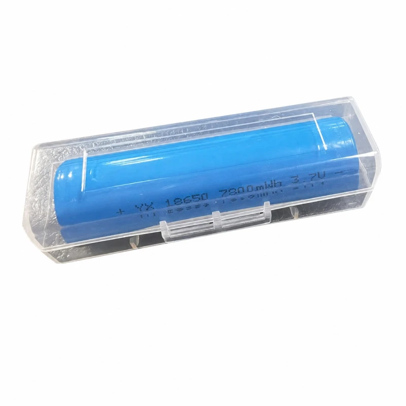 Akkubox 1× 18650 Transparenter Kunststoff Staubschutz Einzelschutz