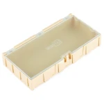 Extra große modulare SMD-Bauteilebox mit Deckel Wentai