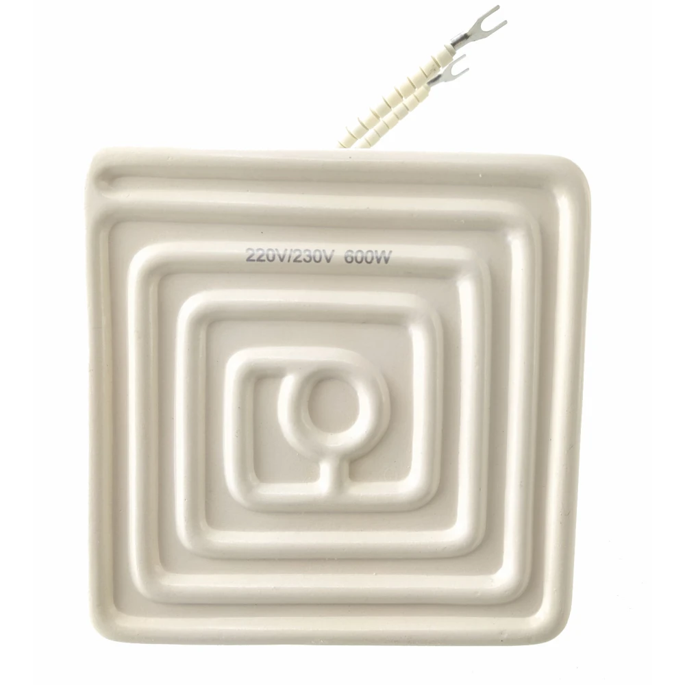 IR-Keramikheizer 12x12cm 600W weiß für Lötstationen Mlink