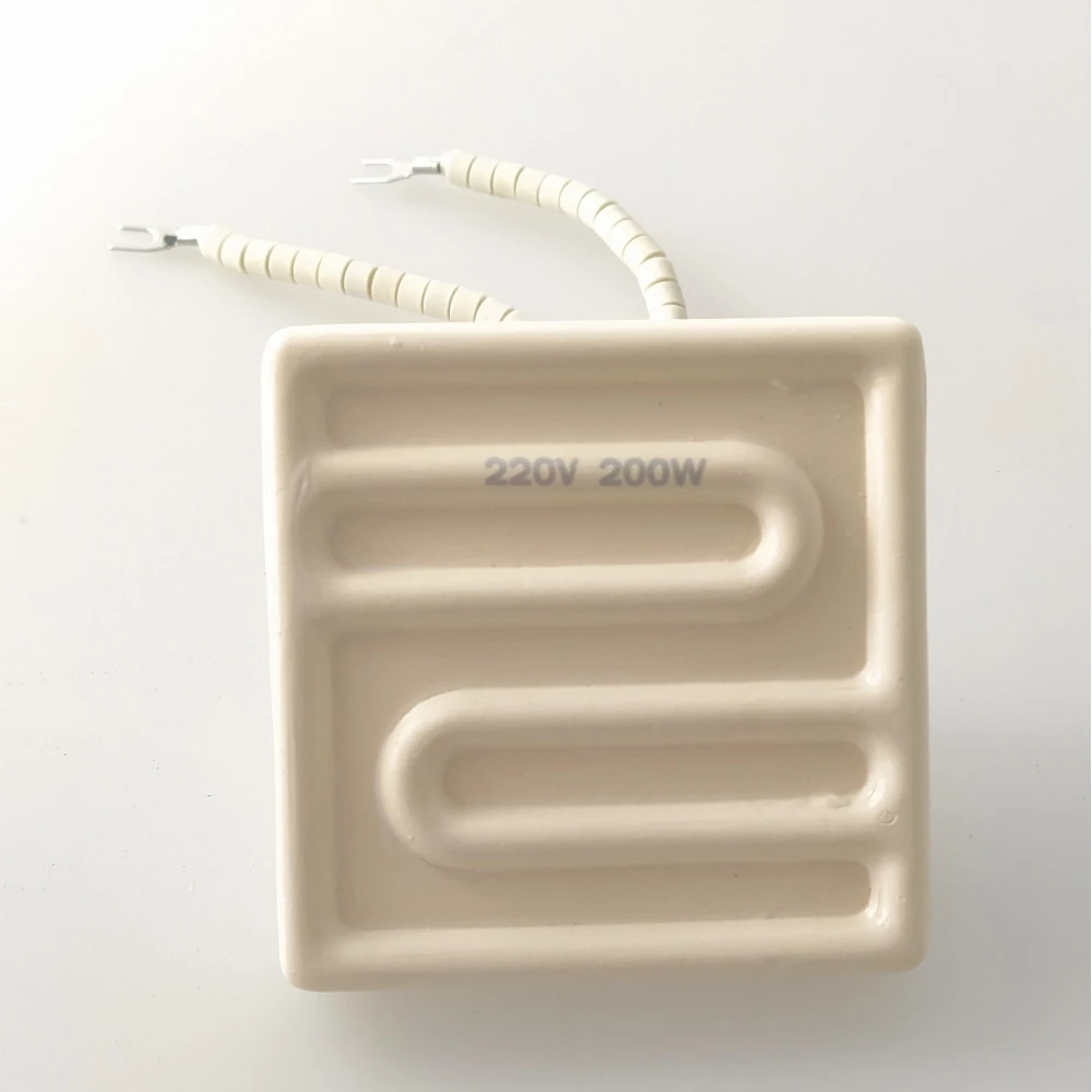 Repuesto calentador cerámico blanco 7x7cm 200w para estación de soldadura Mlink