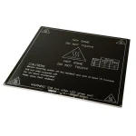 Beheiztes Aluminium-Heizbett MK3 200x200 für Prusa 3D-Drucker