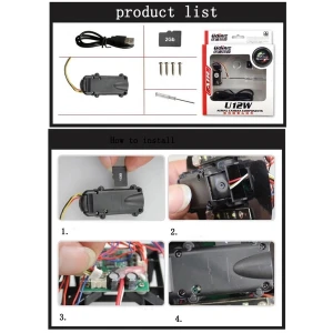 HD-Kamera für Quadcopter U12W kompatibel mit U818A und U829A