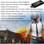 HDMI-USB Video Capture Card 1080P für Streaming, Gaming und Videokonferenzen